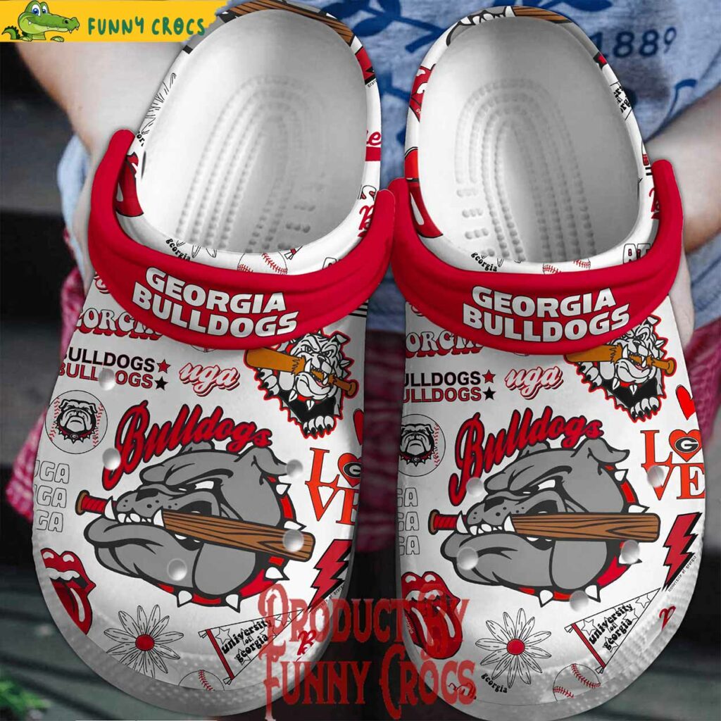 Georgia Bulldogs Baseball Crocs Style