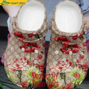 Gucci Flower Crocs Style Gifts