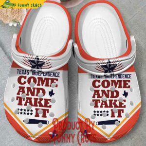 Happy Texas Independence Day Crocs Style 1