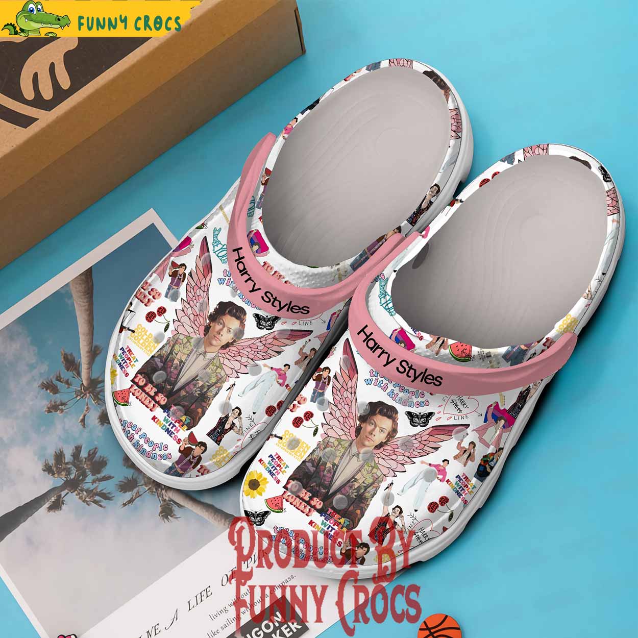 Harry Styles Golden Crocs Style - Discover Comfort And Style Clog Shoes ...