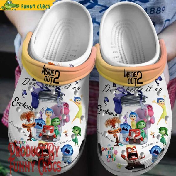 Inside Out 2 Emotions Crocs Style
