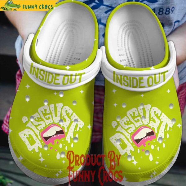 Inside Out Disgust Crocs Style