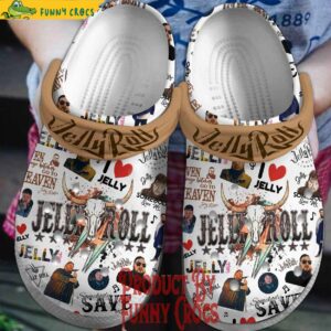 Jelly Roll Somebody Save Me Music Crocs Style