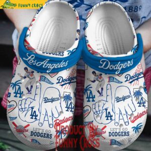 MLB Los Angeles Dodgers Let’s Go Dodgers Crocs Style