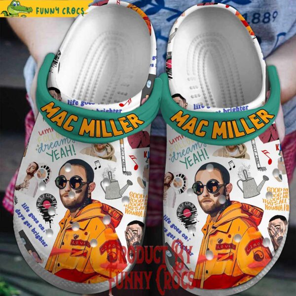 Mac Miller Poster Crocs Style