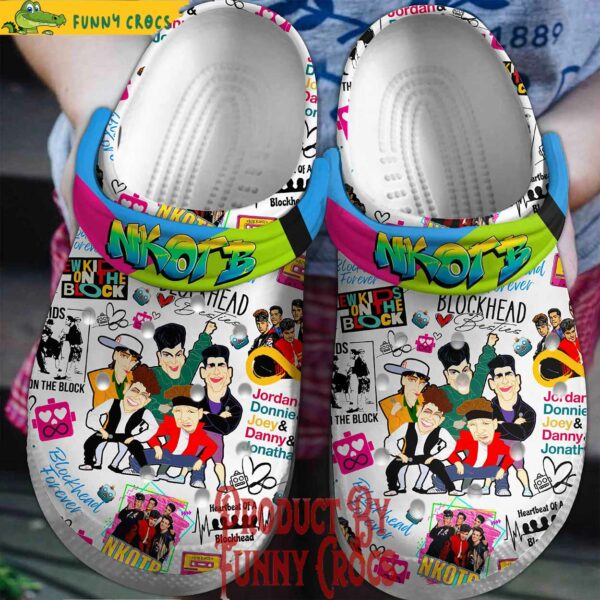 NKOTB Cute Crocs Style