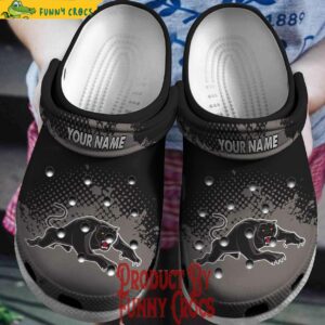 NRL Panthers Custom Crocs Slippers