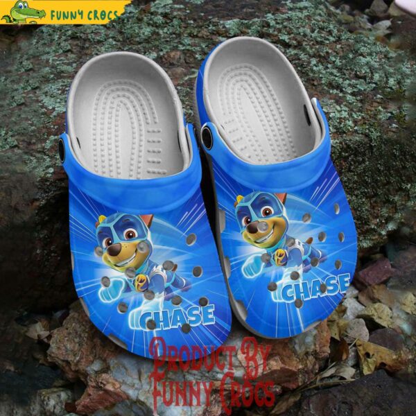 Paw Patrol Chase Blue Crocs Style