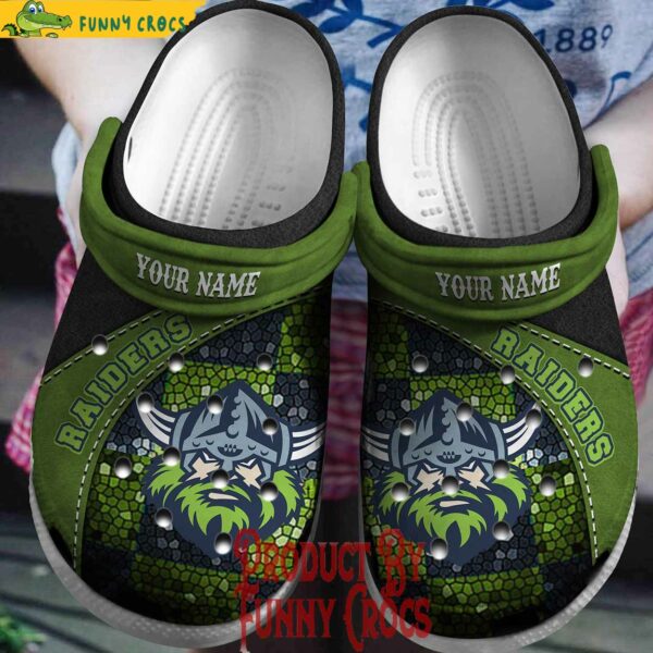 Personalized Canberra Raiders NRL New Crocs Slippers