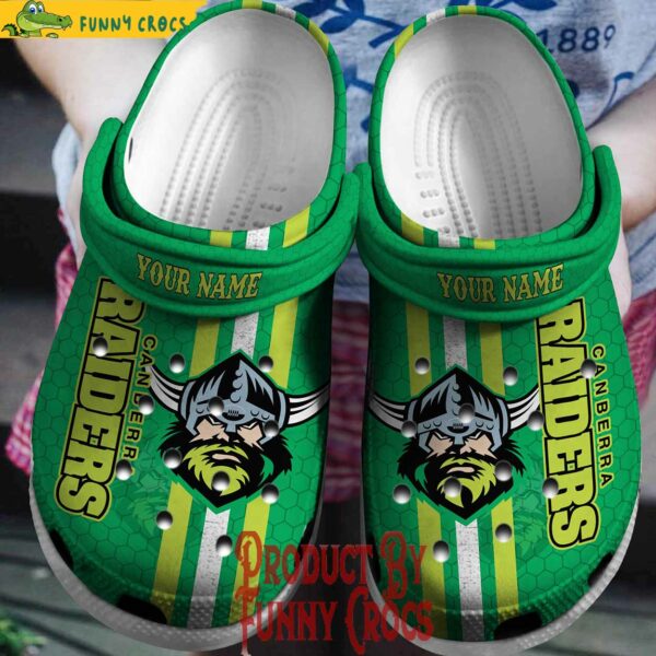 Personalized Canberra Raiders NRL New Crocs Style
