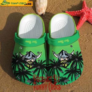 Personalized Canberra Raiders NRL Sport Crocs Style