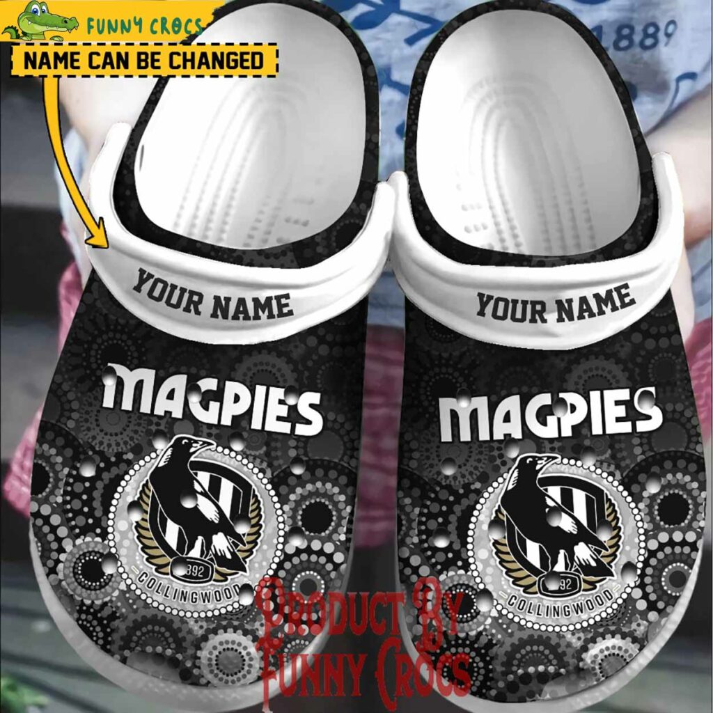 Personalized Collingwood Magpies Crocs Shoes