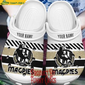 Personalized Collingwood Magpies Crocs Slippers