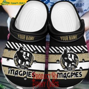 Personalized Collingwood Magpies Crocs Style