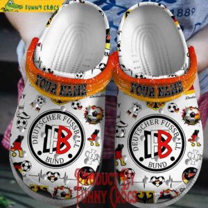 Personalized Euro Germany Crocs Style Gifts