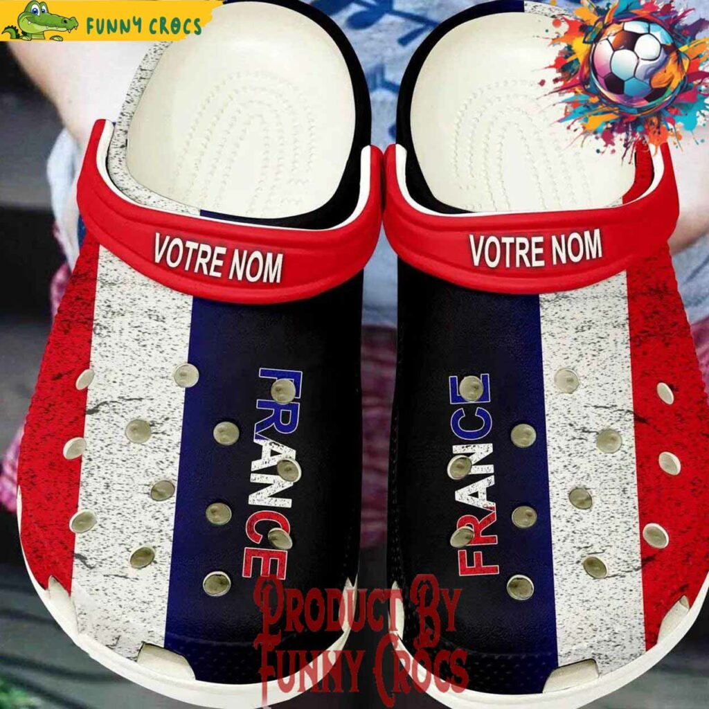 Personalized France Euro 2024 Crocs Style