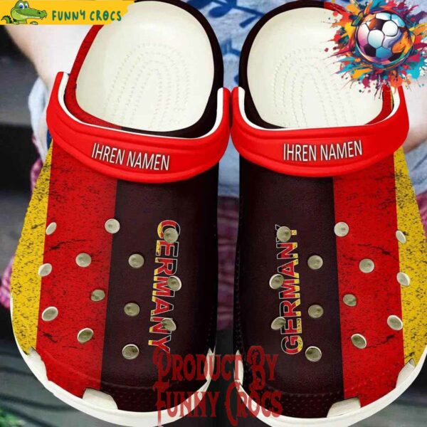 Personalized Germany Euro 2024 Crocs Style