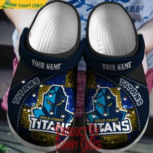 Personalized Gold Coast Titans Crocs Gifts For Fan
