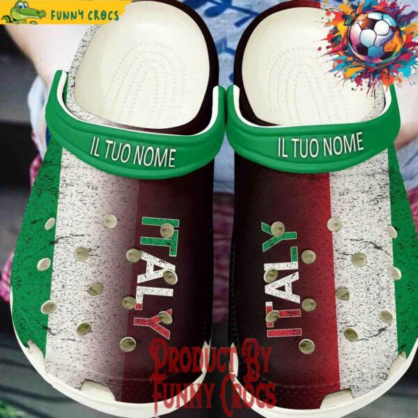 Personalized Italy Euro 2024 Crocs Style