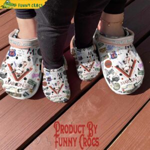 Personalized Maroon 5 Lion Crocs Style 2