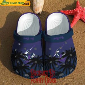 Personalized Melbourne Storm NRL Sport Crocs Slippers