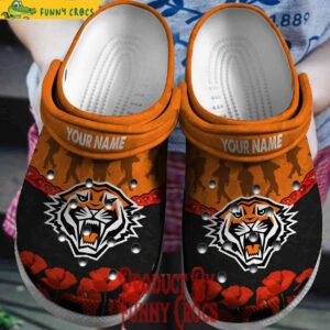 Personalized NRL Wests Tigers Crocs Gifts