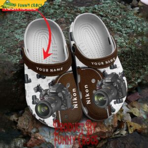 Personalized Nikon Camera Crocs Style 2