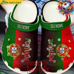 Personalized Portugal Euro 2024 Crocs Style