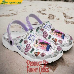 Personalized Tate Mcrae Sony Music Crocs Slippers 2