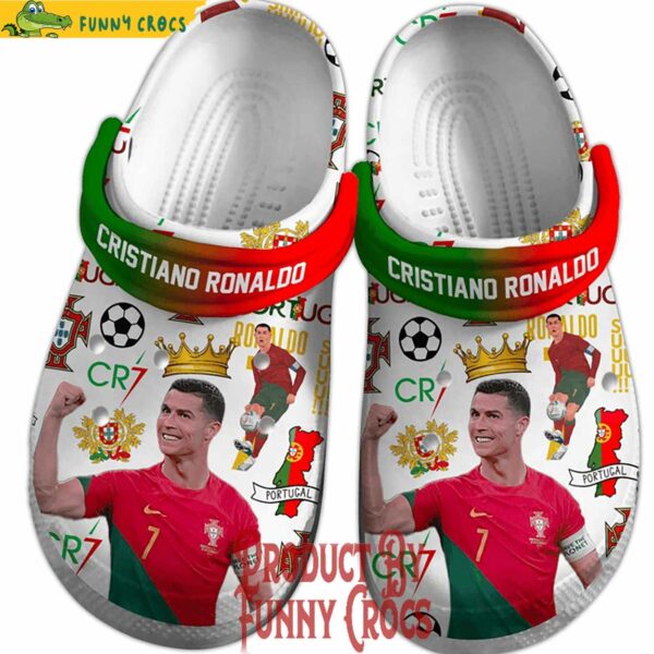 Portugal Team CR7 Cristiano Ronaldo Crocs Style - Discover Comfort And ...