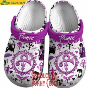 Prince Purple Rain Crocs Slipper Gift
