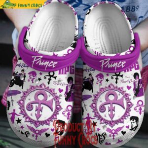 Prince Purple Rain Crocs style 2