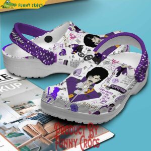Prince Purple Rain Custom Crocs Slippers 2