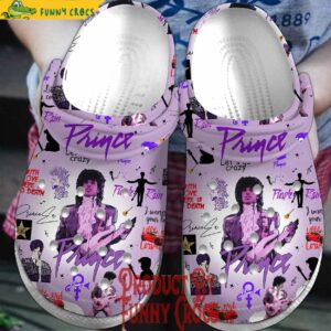 Prince Purple Rain Custom Crocs Style For Fan