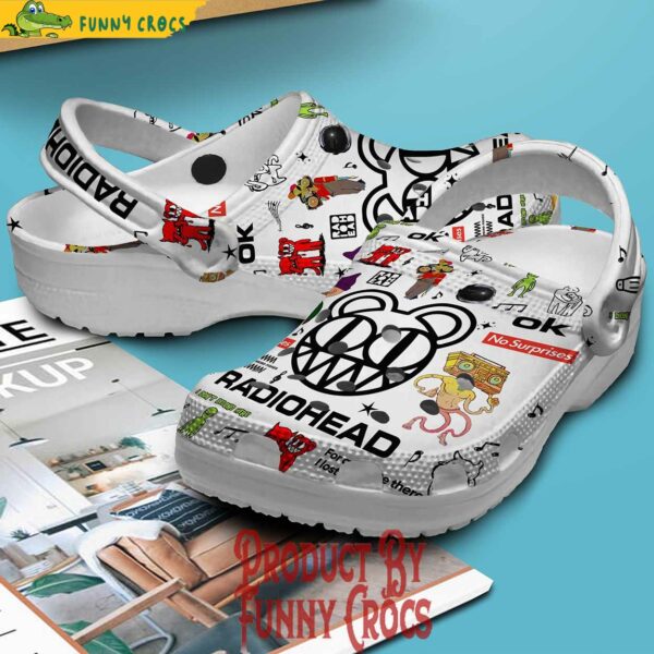 Radiohead Crocs Slippers