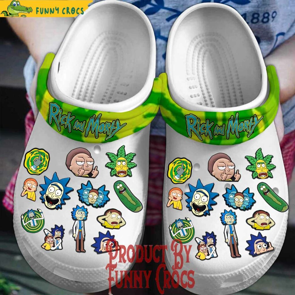 Rick And Morty Charms 3D Crocs Style