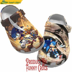Special Design Sonic Crocs Shoes