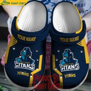 Custom NRL Gold Coast Titans Crocs Slippers Gifts