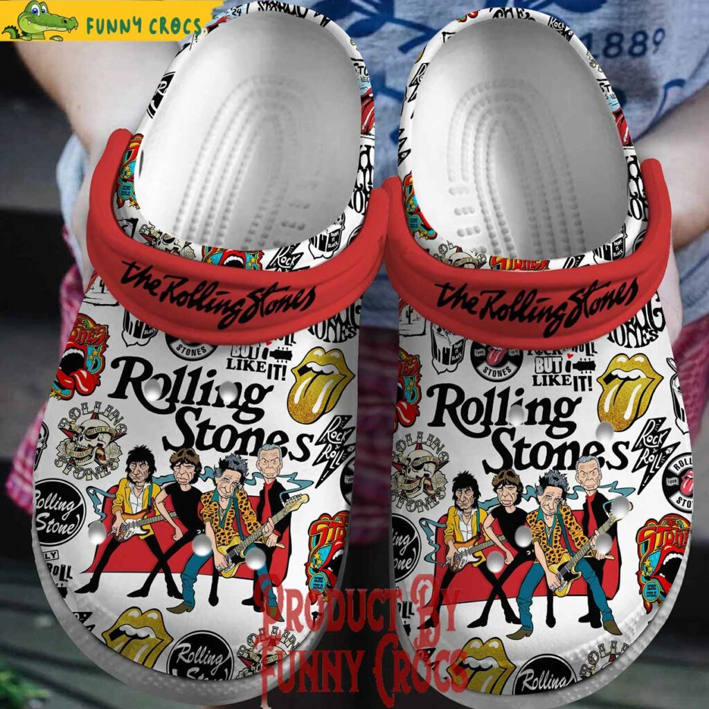 The Rolling Stones But I Like It Crocs Style