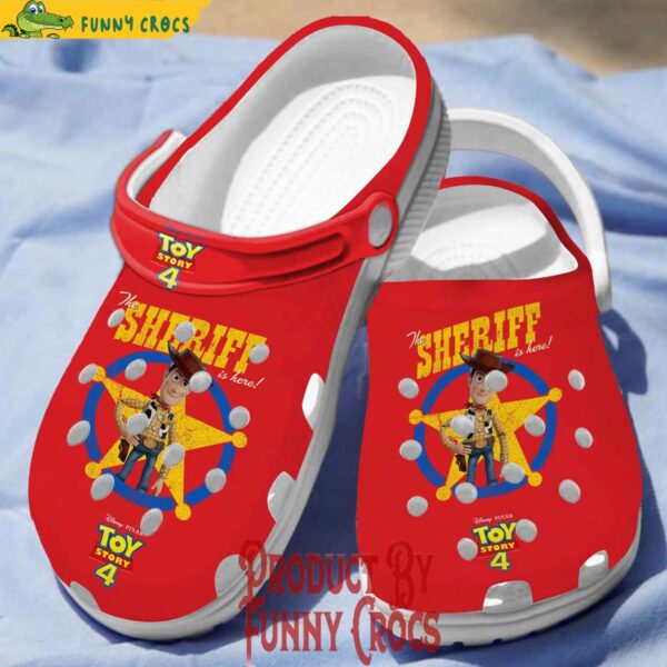 Toy Story 4 The Sheriff Is Here Crocs Style