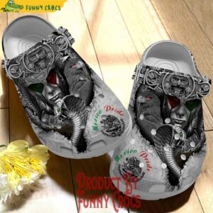 Trendy Aztec Warrior Eagle Mexico Custom Crocs Gift 2