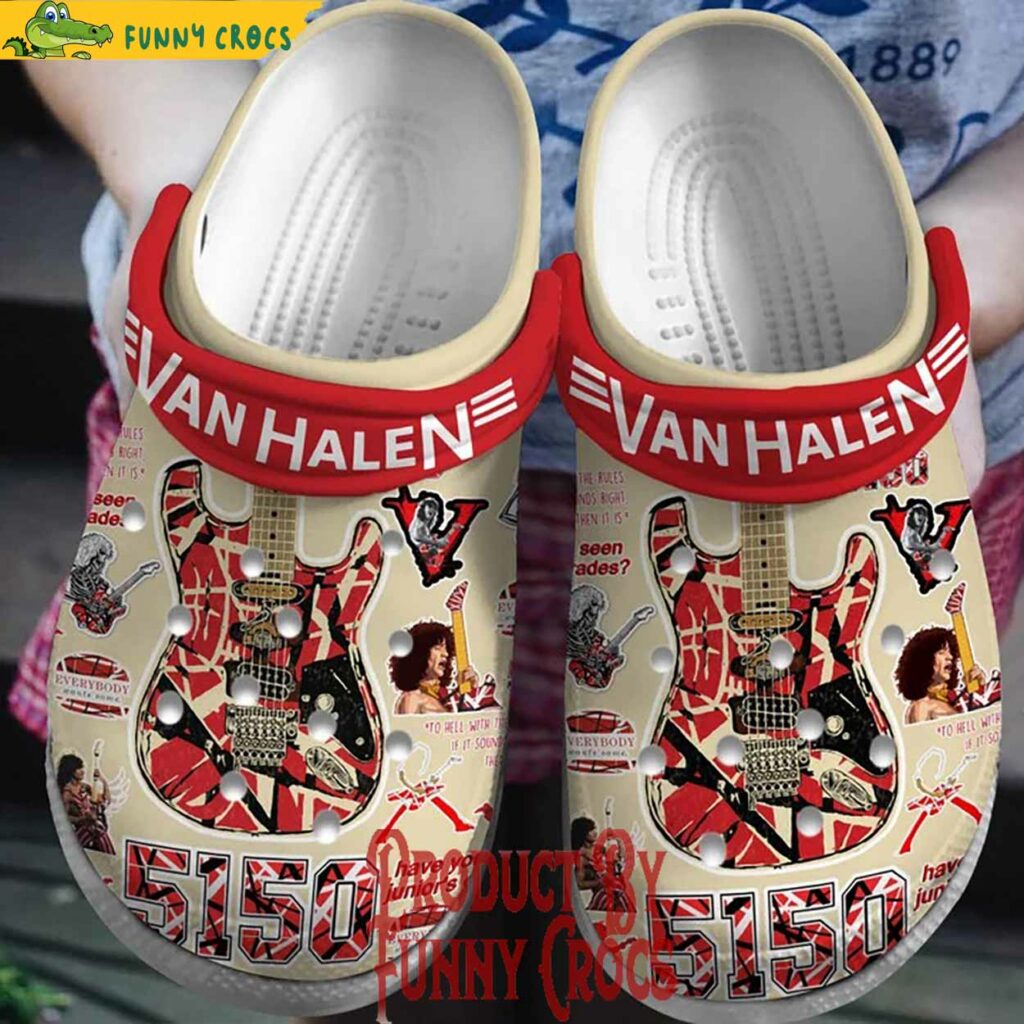 Van Halen 5150 Crocs Style