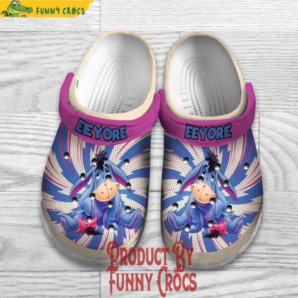 Funny Eeyore New Design Cartoon Crocs For Kids