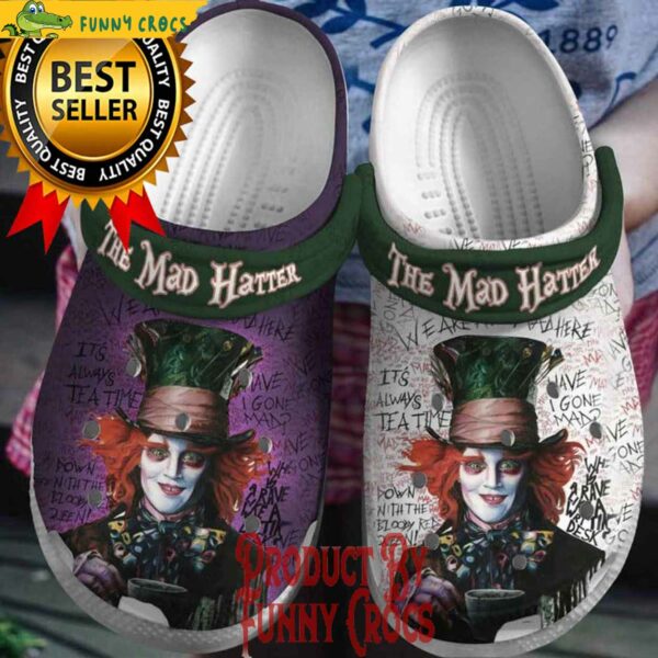 The Mad Hatter Alice In Wonderland Crocs Style