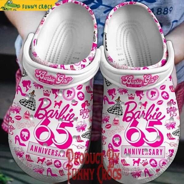 Barbie Girl 65th Anniversary Edition Crocs Style