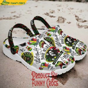 Bob Marley A Tribute To Freedom Crocs Style 2