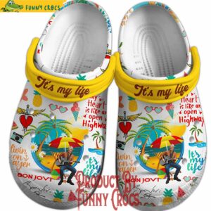 Bon Jovi Its My Life Crocs Style 3