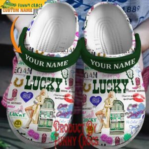 Custom Megan Moroney Lucky Crocs Style