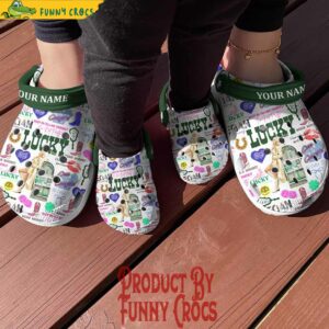 Custom Megan Moroney Lucky Crocs Style 4