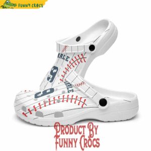 Custom Sport Baseball Uniform Over Print Crocs Style 3